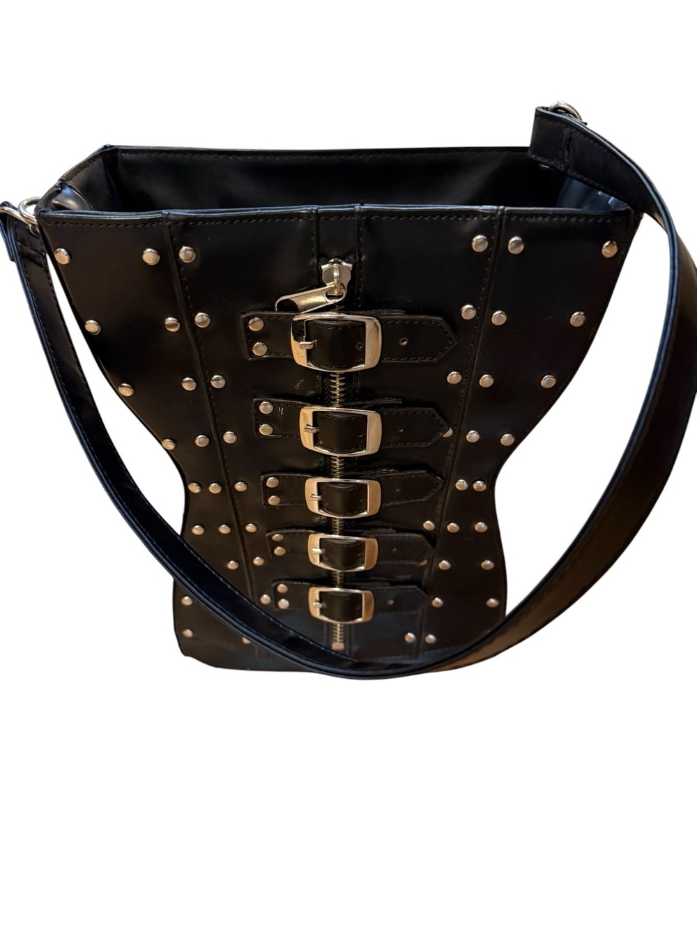 Vintage Y2K demonia corset bag. NWOT 
Goth punk steampunk